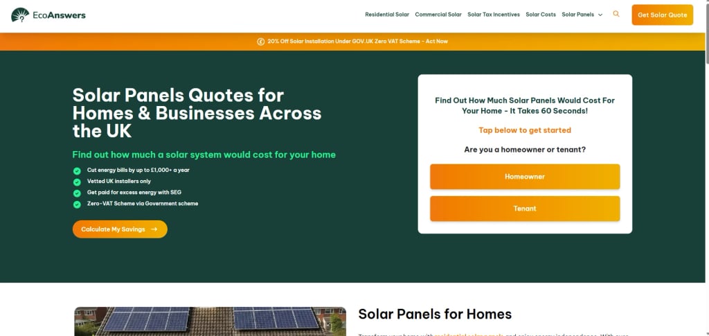 EcoAnswers content management website